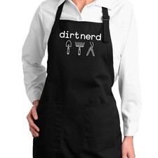 Funny Gardener Gardening Dirt Nerd Gift Apron Adjustable Plant Garden Tools