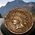 1889 Indian Head Cent Actual Coin Shown - 29