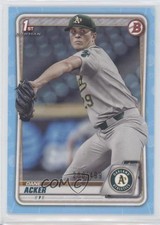2020 Bowman Draft Sky Blue Border /499 Dane Acker #BD-8 0a98