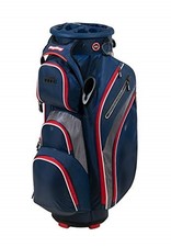 NEW Bag Boy Revolver XP Golf Cart Bag - Navy/Charcoal/Red