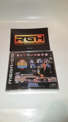 ESPN BASEBALL TONIGHT SEGA MEGA CD SPIEL NEU FABRIKVERSIEGELT NICHT SPINE KARTE