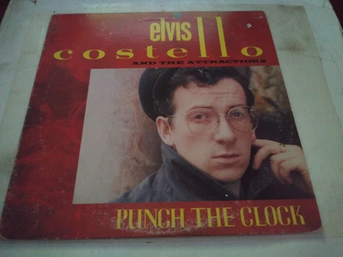 Elvis Costello And The Attractions – Punch The Clock VG Columbia LP Record 1983