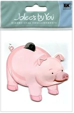 Piggy Bank, scrapbook 3D embellishment Jolee's by You JJJA157