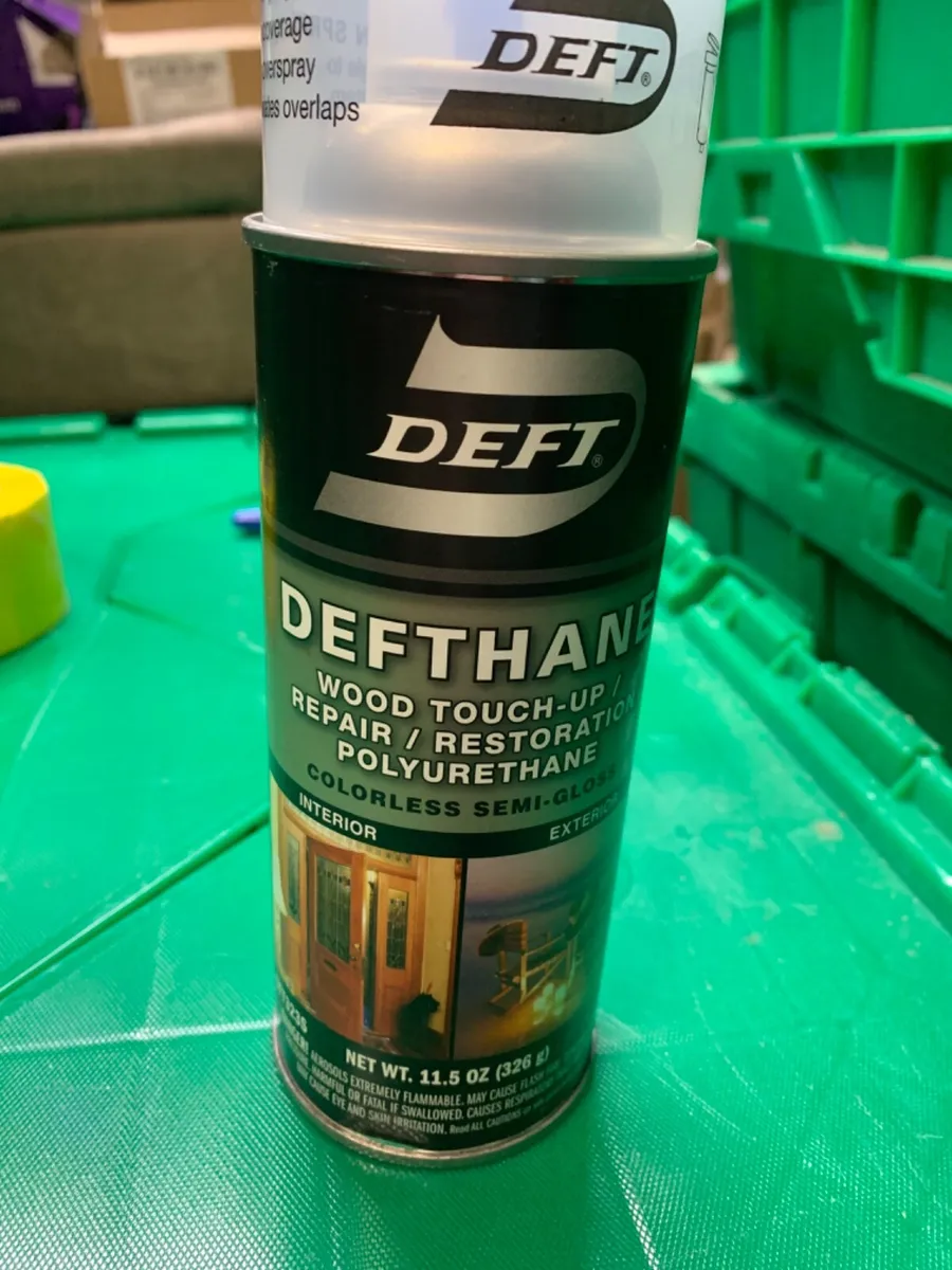 Deft Defthane Polyurethane Spray CLEAR semi gloss 11.5oz DFT025S
