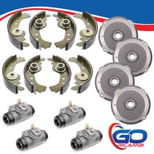 Kit Freni Anteriori Posteriori Tamburi Ganasce Cilindretti Fiat 126 500 Epoca