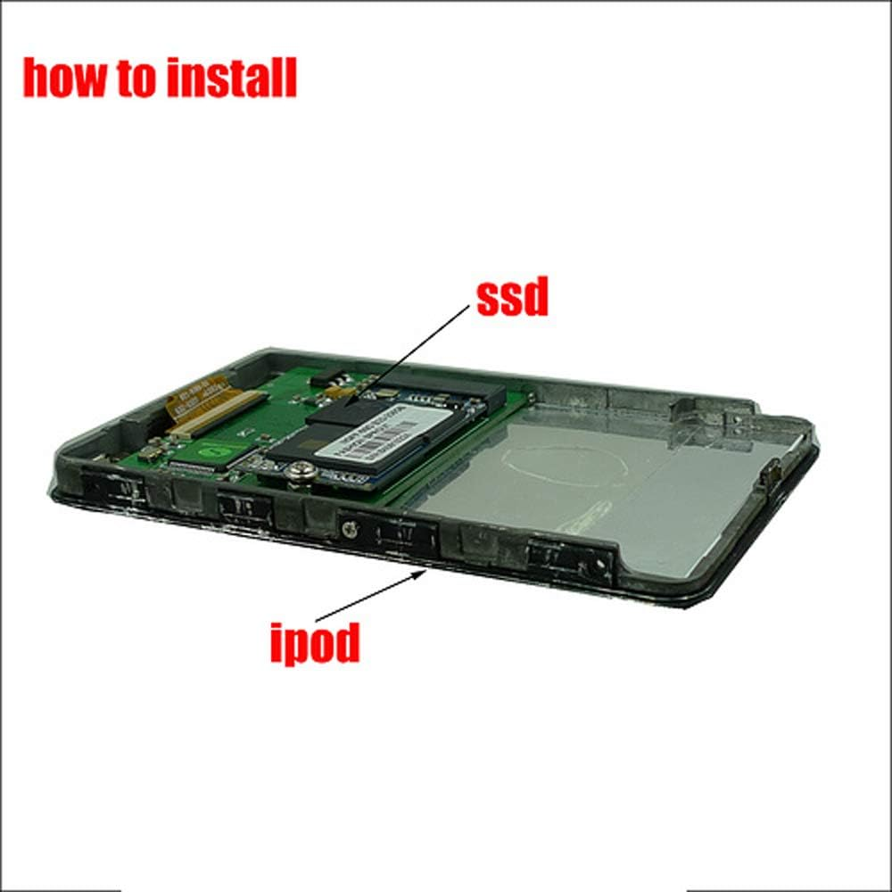 128GB SSD for Ipod Classic 6Th 7Th Ipod Video 5Gen 5.5Th Replace