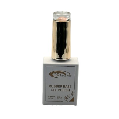 Optimus Pro Rubber Base Gel Polish soak off UV/LED 15ml/0.5oz Set 3-17