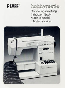 PFAFF 947 Hobbymatic INSTRUCTION Book / OPERATING MANUAL, on CD or