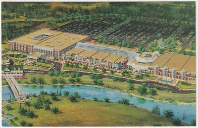 Artist Rendering Heritage Hotel, Fort Mills, S.C. - Vintage Postcard