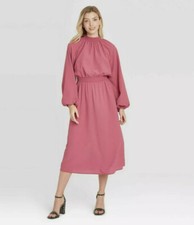 A New Day Pink Midi Dress