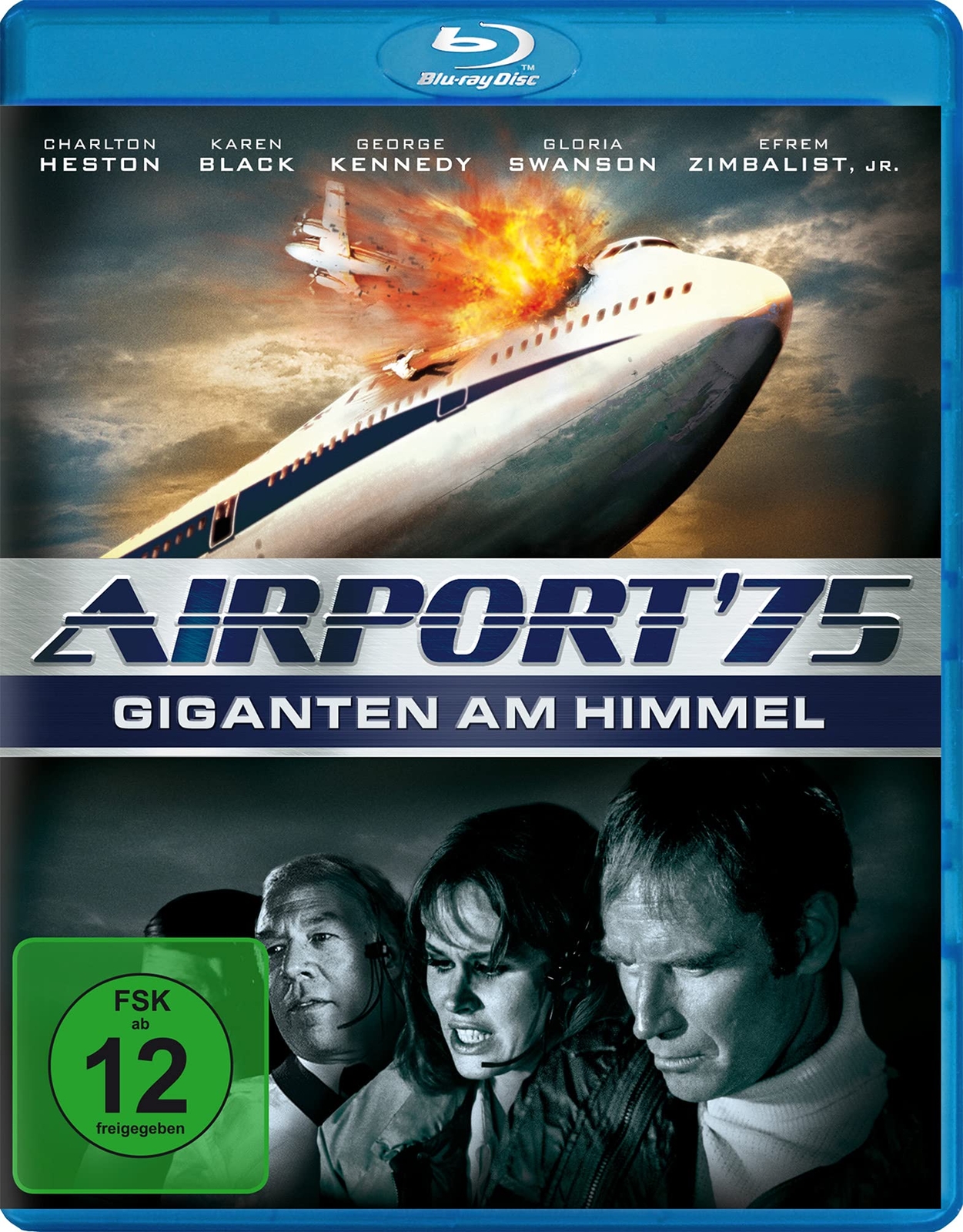 Airport '75 - Giganten am Himmel (Blu-ray) Heston Charlton Black Karen Kennedy