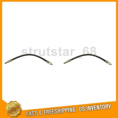2 Front Brake Line Brake Hose Fits MG MGB 3.5L 1.8L