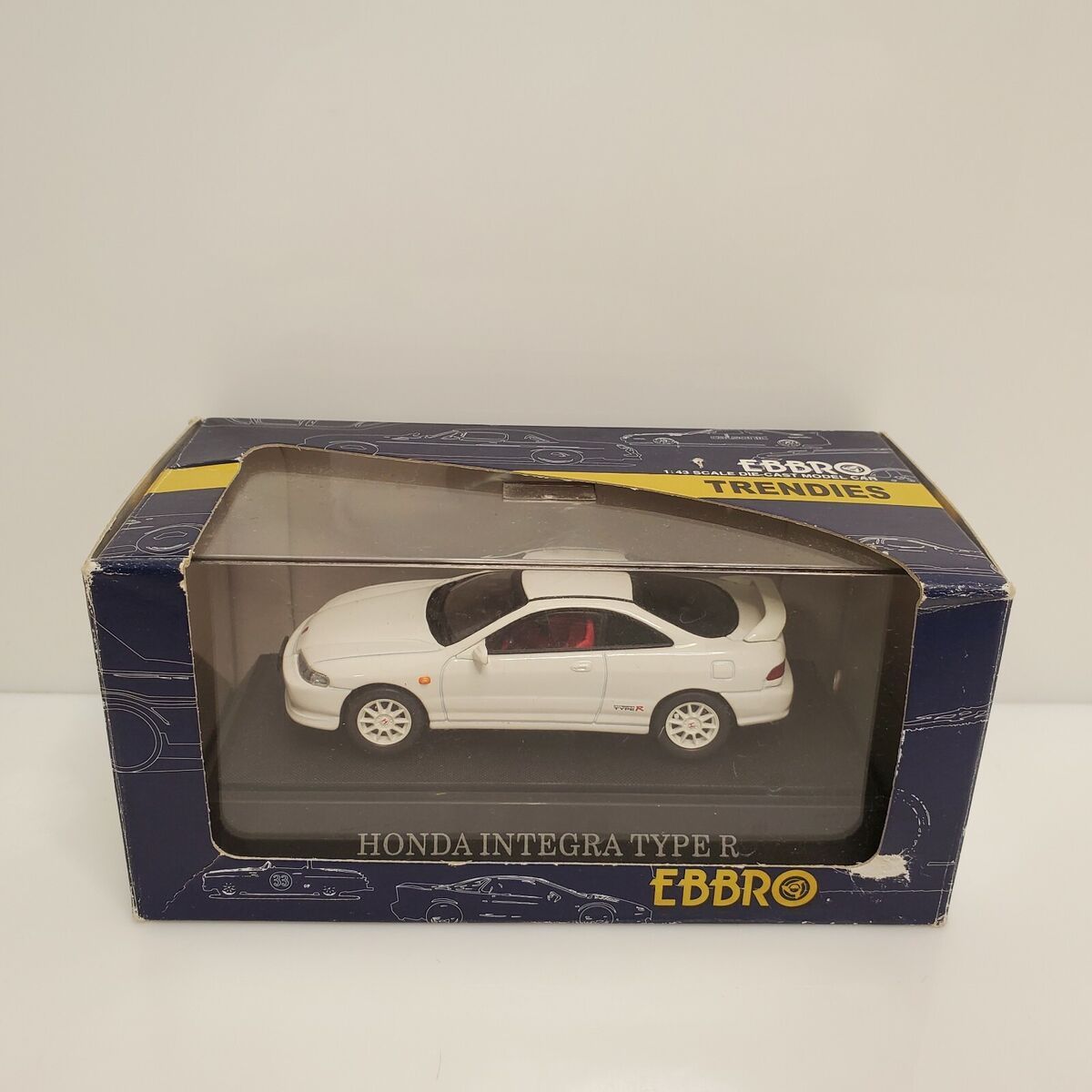 Rare Ebbro Trendies Honda Integra Type R 1:43 Championship Rare Ebbro Trendies Honda Integra Type R 1:43 Championship