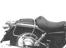 Honda VT 125 C2 Shadow Saddlebag tube-carrier for leatherbags Chrome