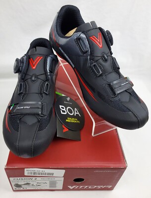Vittoria Fusion 2 Road Cycling Shoes Red/Black