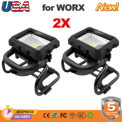 2X For WORX  WX026L.9 20V Cordless LED Work Light -Tool Only WA3520