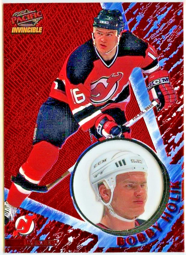 1997-98 Pacific Invincible Red Bobby Holik  *NEW JERSEY DEVILS*
