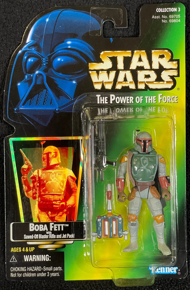 VINTAGE 1990s Hasbro Star Wars POTF 3.75" Return of the Jedi Collection MOC - Image 3 of 4