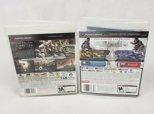 Assassin's Creed: II / 2 / Revelations (PlayStation 3, PS3) - Picture 2 of 6