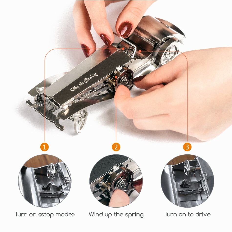 3DMakerWorld] Time for Machine Glorious Cabrio 2 Mechanical Model