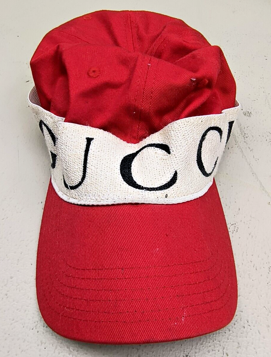 GUCCI Gabardine cap Gucci Gabardine Baseball Cap - Orange Hats, Accessories  main image 4