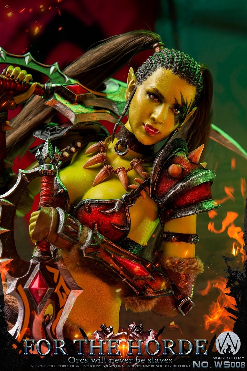 War Story Garona Halforcen WOW 1/6 WS008 Orc Assassin figure IN