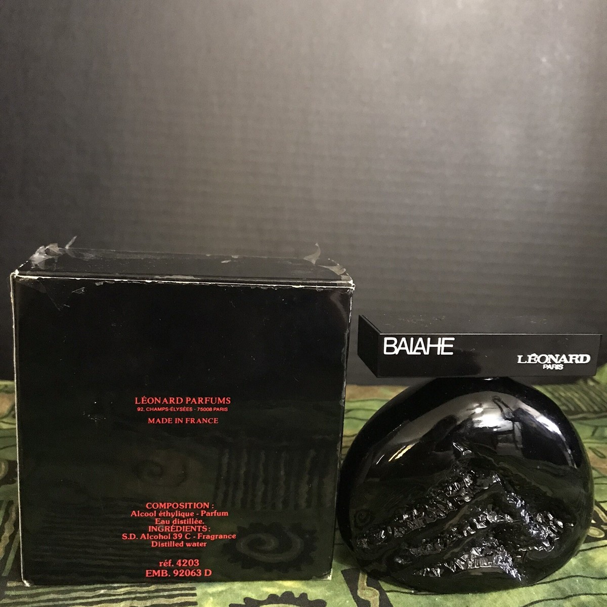 BALAHE by Leonard Paris 100 ml/ 3.3 oz EDT 1990's Vintage. | eBay