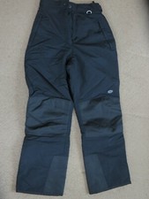 GREAT Slalom black winter snow pants / skiing / snowboarding - womens S