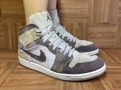 RARE🔥Sz 13 - Nike Air Jordan 1 Mid SE Craft Taupe Haze DM9652-102