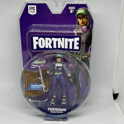 🆕 Fortnite Solo Mode Core Figure Pack Teknique inch ACTION Figure 🇺🇸  SELLER