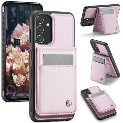 For Samsung Galaxy A16 Detachable Magnetic Leather Card Holder Wallet Phone Case