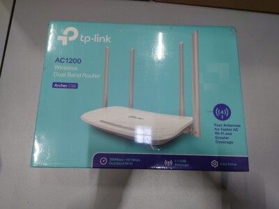 TP-Link Archer C50 AC1200 Wireless Dual Band Router New