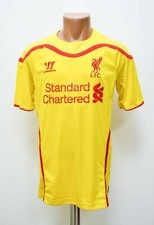 LIVERPOOL ENGLAND 2014/2015 AWAY FOOTBALL SHIRT JERSEY WARRIOR M ADULT