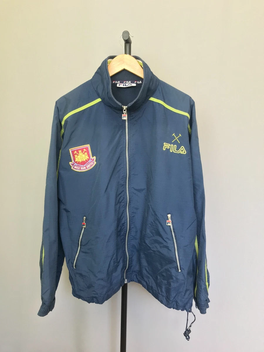 Vintage Fila West Ham Hammers United Track Jacket 1999 2000 XL