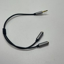 UGREEN 10532 Headphone Audio Splitter Cable for Speaker Laptop Smartphone - Blac