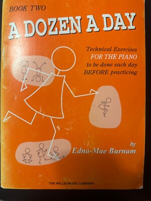 Book Two  A Dozen A Day  lesson book
