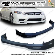 NEW N-SPEC NS Front Bumper Lip Urethane Plastic for 09-11 Honda Civic 4DR Sedan