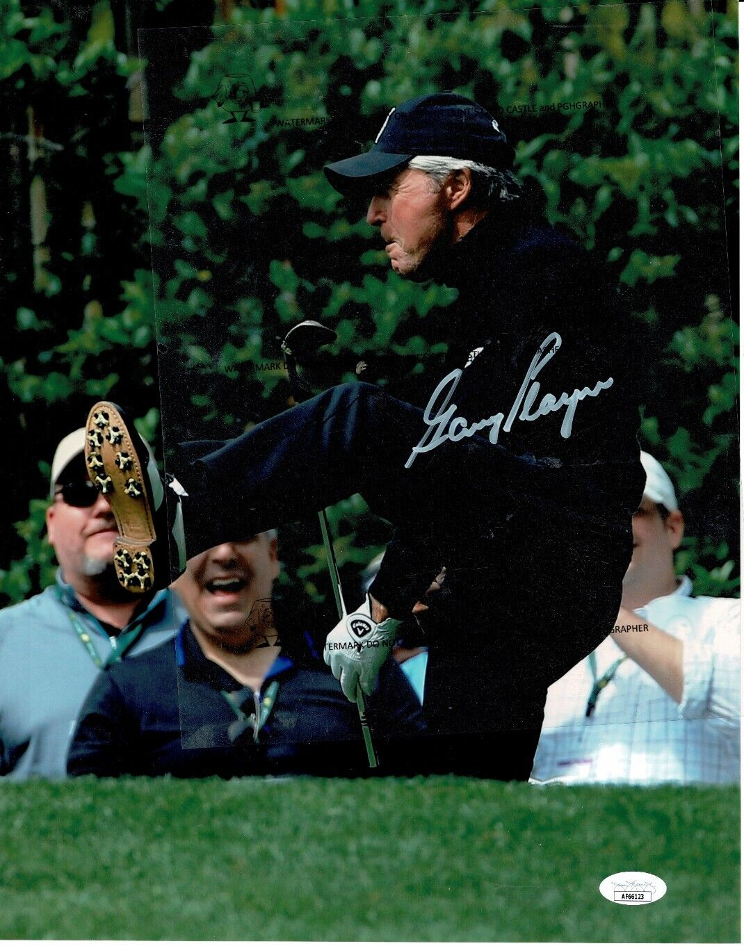 Gary Player Autographed Signed 11x14 - Black Knight - J.S.A. Authenticated 