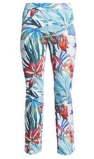 NWT Chiara Boni La Petite Robe Dressy Stretch Crop Pants Mauritius 16 $395
