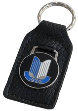 Triumph Gt6 Key Ring Fob - Leather And Enamel