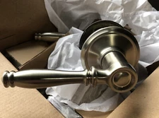 Schlage Hall & Closet Door Handle Birmingham Satin Nickel F10CF BIR 619