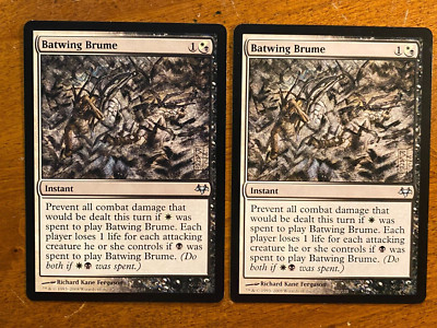 Batwing Brume X2, Eventide, MtG, Uncommon Instant - Never Played
