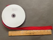 1" x 12YDS RED TACTICAL STRAP NYLON WEBBING KNAPSACK STRAPPING CRAFTS CAMPING