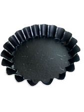 Matfer Bourgeat Round Fluted Tartlet Mould  set of 12 x 10cm