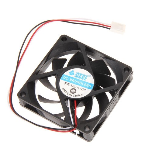 Portable Computer Case Cooler 12V 7cm 70mm PC CPU Cooling Cooler Fan - Afbeelding 6 van 6
