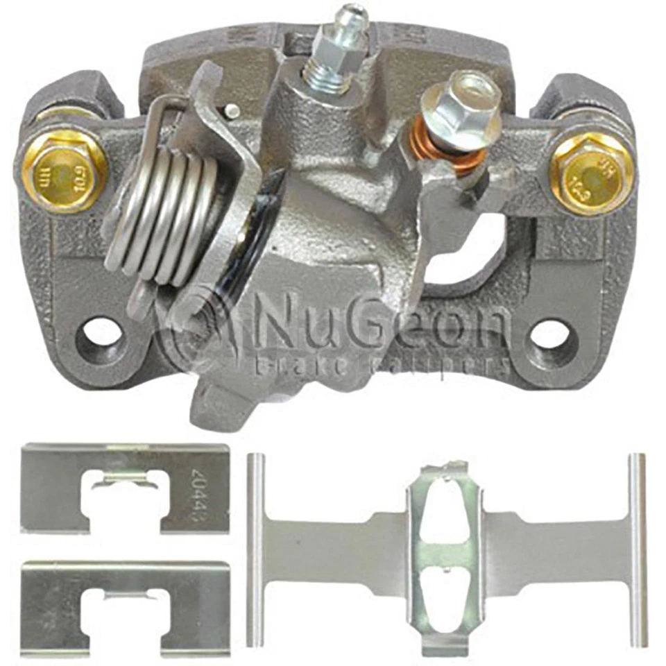 Par de pinzas de freno de disco traseras con soporte para Honda Civic 1992-2000 Foto 3 de 4