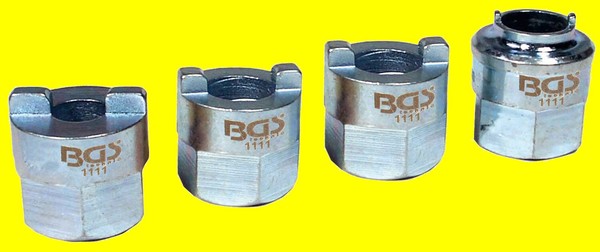 BGS 1111 Satz Werkzeug NüSse FüR Federbein Nutmutter VW Audi Mercedes Benz 4Tlg-image