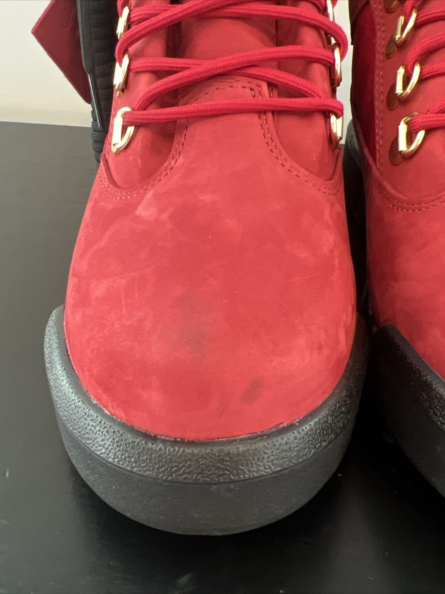 Timberland Red A6659 6 Inch Leather Waterproof Ankle Field  display picture 3