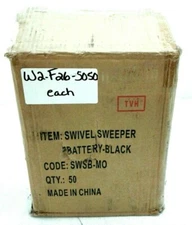 BLACK SWIVEL SWEEPER HIGH CAPACITY RECHARGEABLE BATTERY SWSB-MO  1 QTY   