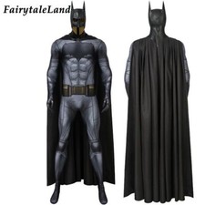 Justice League The Batman Jumpsuit Cosplay Costume 3D Bodysuit Halloween Party